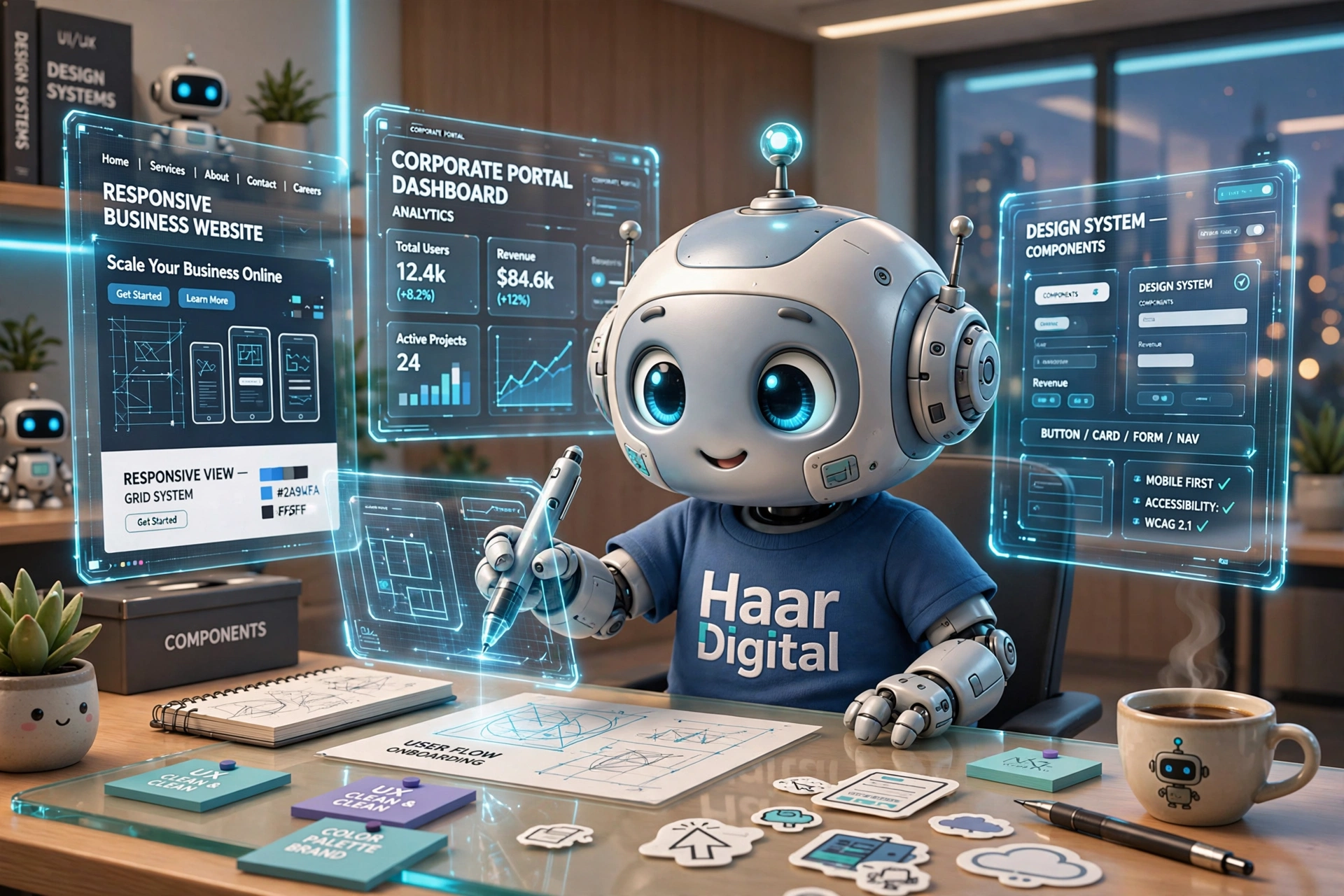 Haar Digital Corporate Website Development